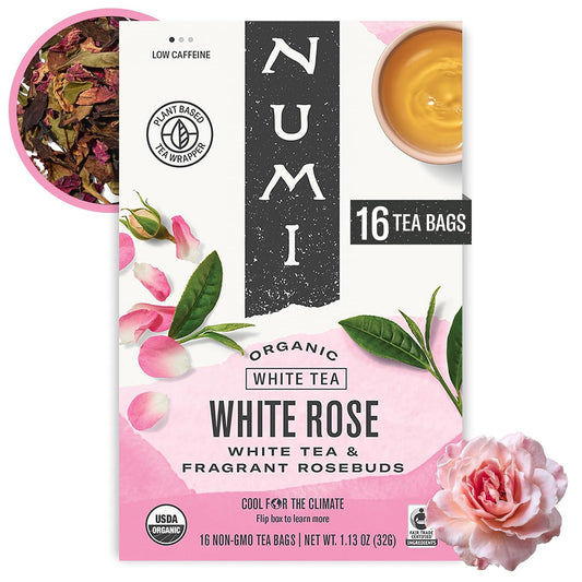 Numi Organic White Rose Tea