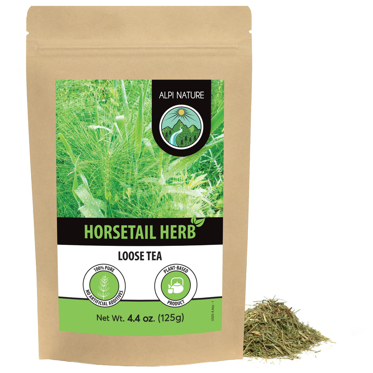 Alpi Nature Horsetail Herb 4.4 oz 125g, Dried Horsetail Herb for Infusions