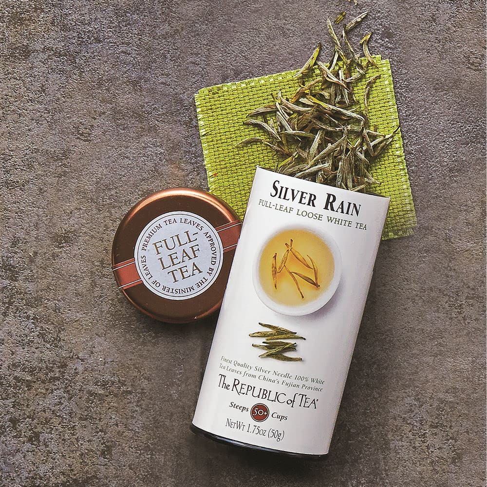 The Republic of Tea Silver Rain Full-Leaf White Tea (1.75 oz)