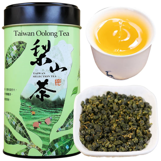 XIXICHA Lishan Oolong Tea Taiwan High Mountain Oolong Tea Loose Leaf Taiwan Lishan Tea Taiwaness Gaoshan Ulong Tea Formosa （120 cups）梨山茶 梨山高冷茶 台湾茶 台湾高山茶 乌龙茶 5.3oz/150g