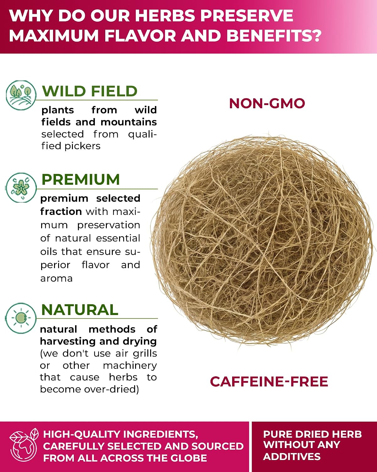 4 oz. Echinacea Root Herbal Tea (Echinacea Purpurea)