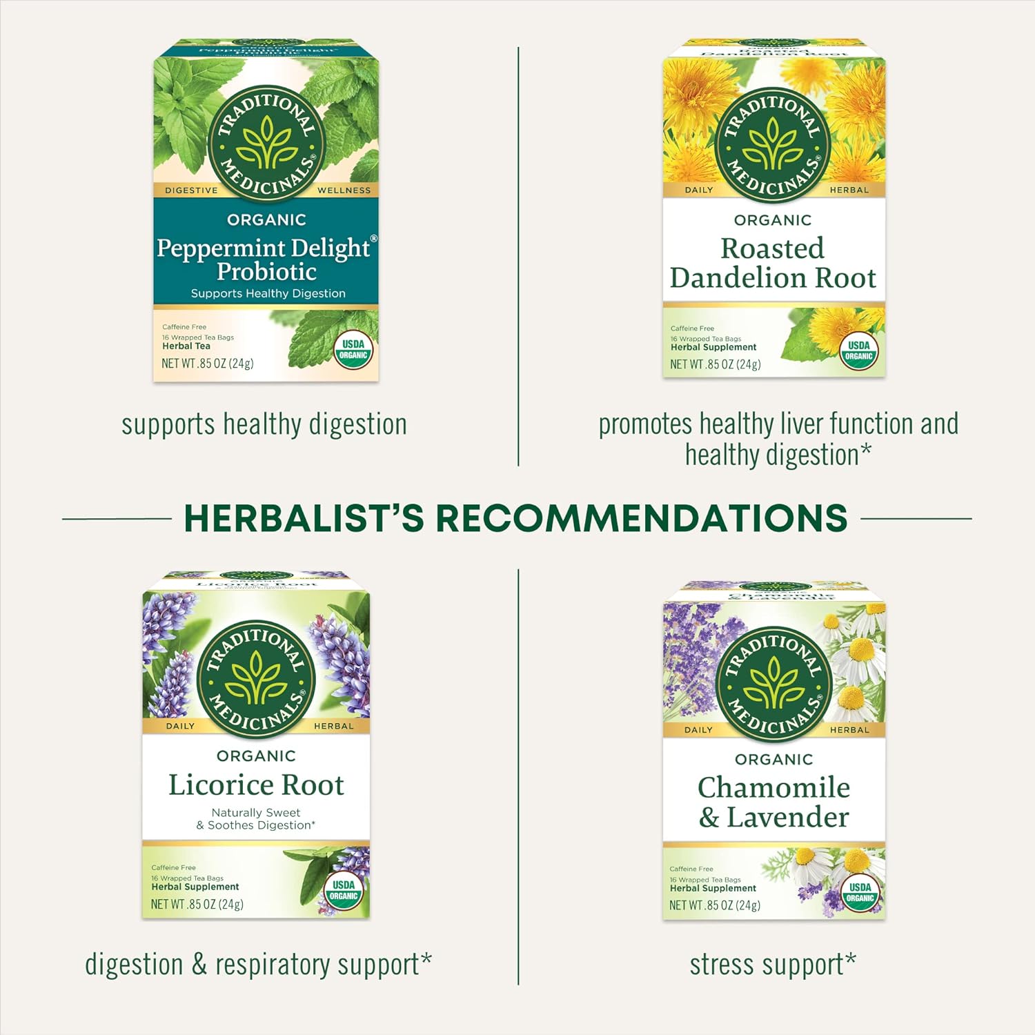Traditional Medicinals Organic, Smooth Move Tea, Original with Senna - Helps Relieve Constipation Overnight - Kosher, Non-GMO, Caffeine-Free - 32 Tea Bags