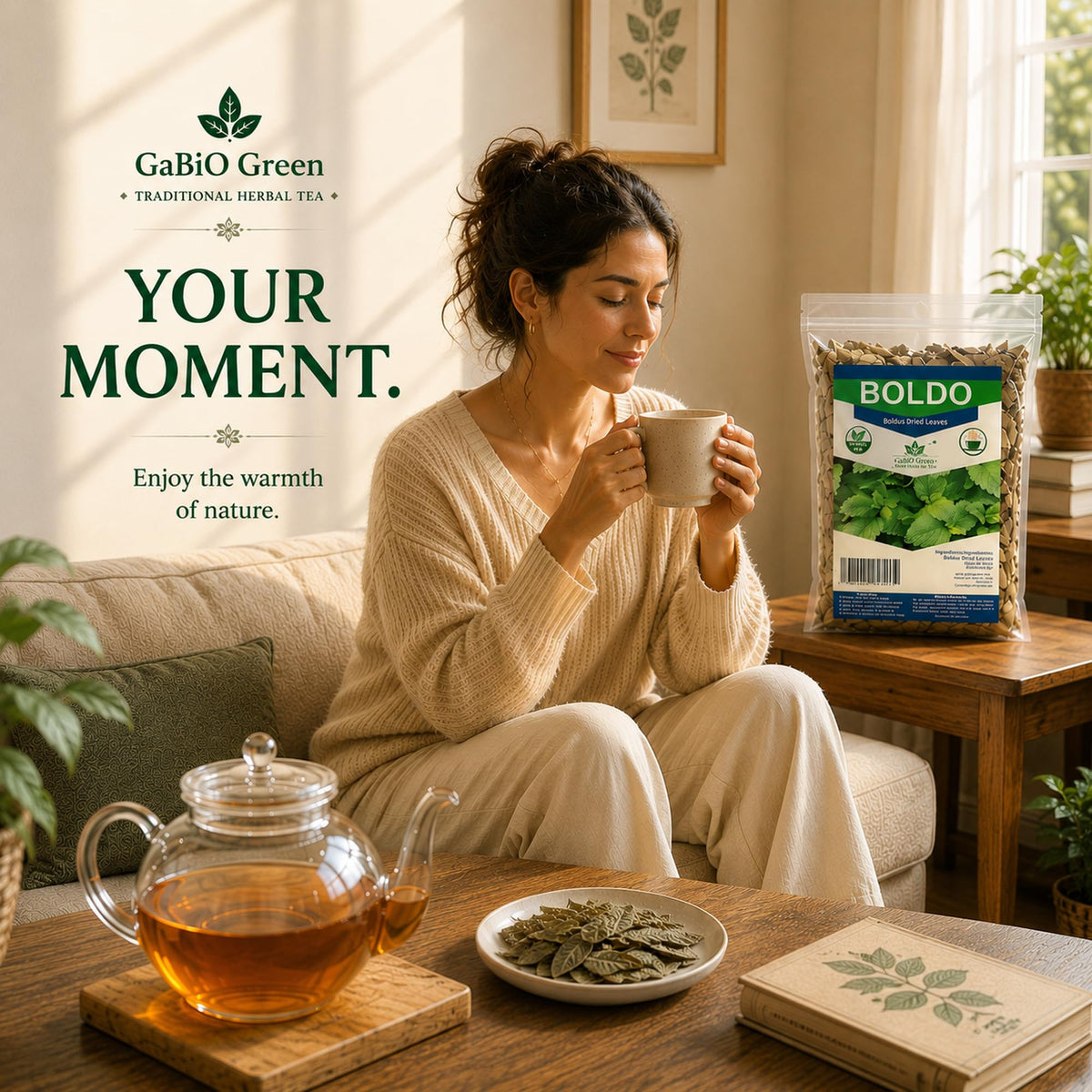Boldo Herbal tea Dried Leaves, whole Boldo Leaf, Natural Infusion Hojas De Boldo, Peumus Boldus Herbal Tea, Boldo Tea By