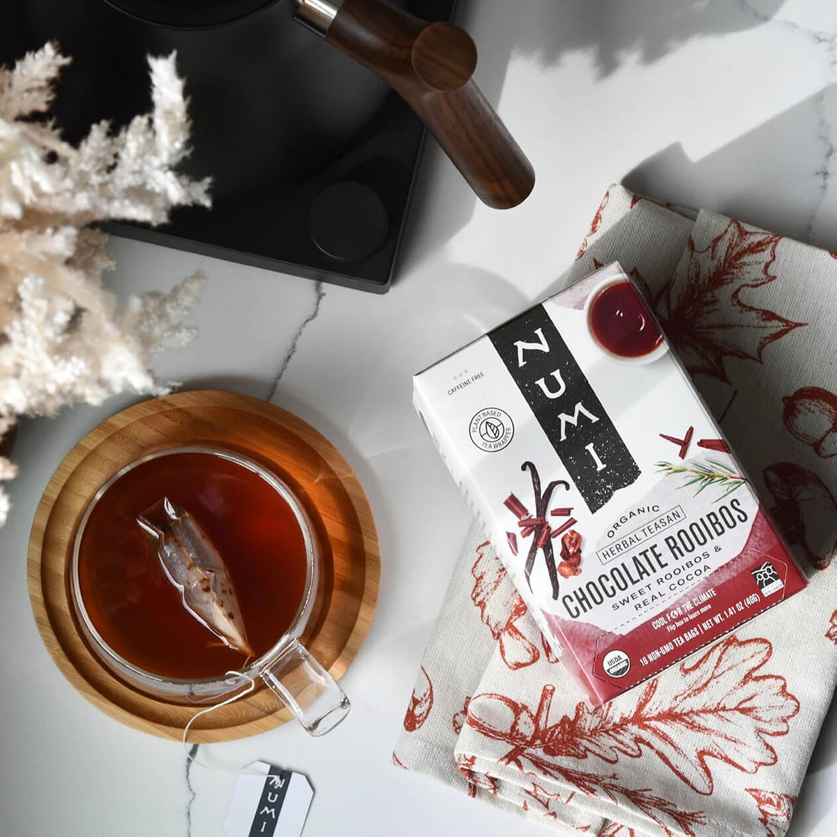Numi Organic Chocolate Rooibos Tea
