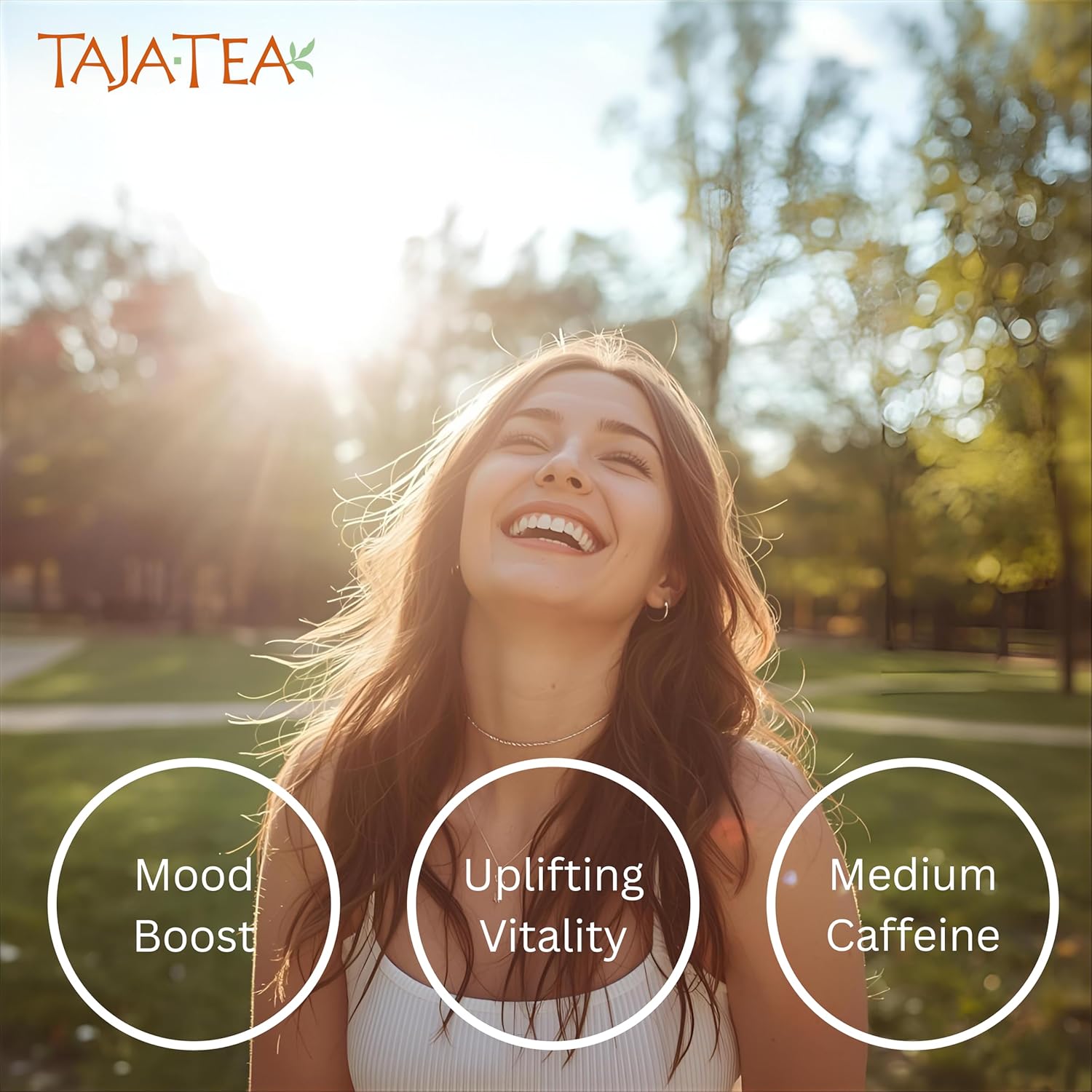 Taja Saffron Tea - Saffron & Orange Fusion Earl Grey, Emotional Wellness, Calm Focus, Antioxidant Vitality Blend, Caffeinated | Gluten Free | Kosher, 20 Tea Bags