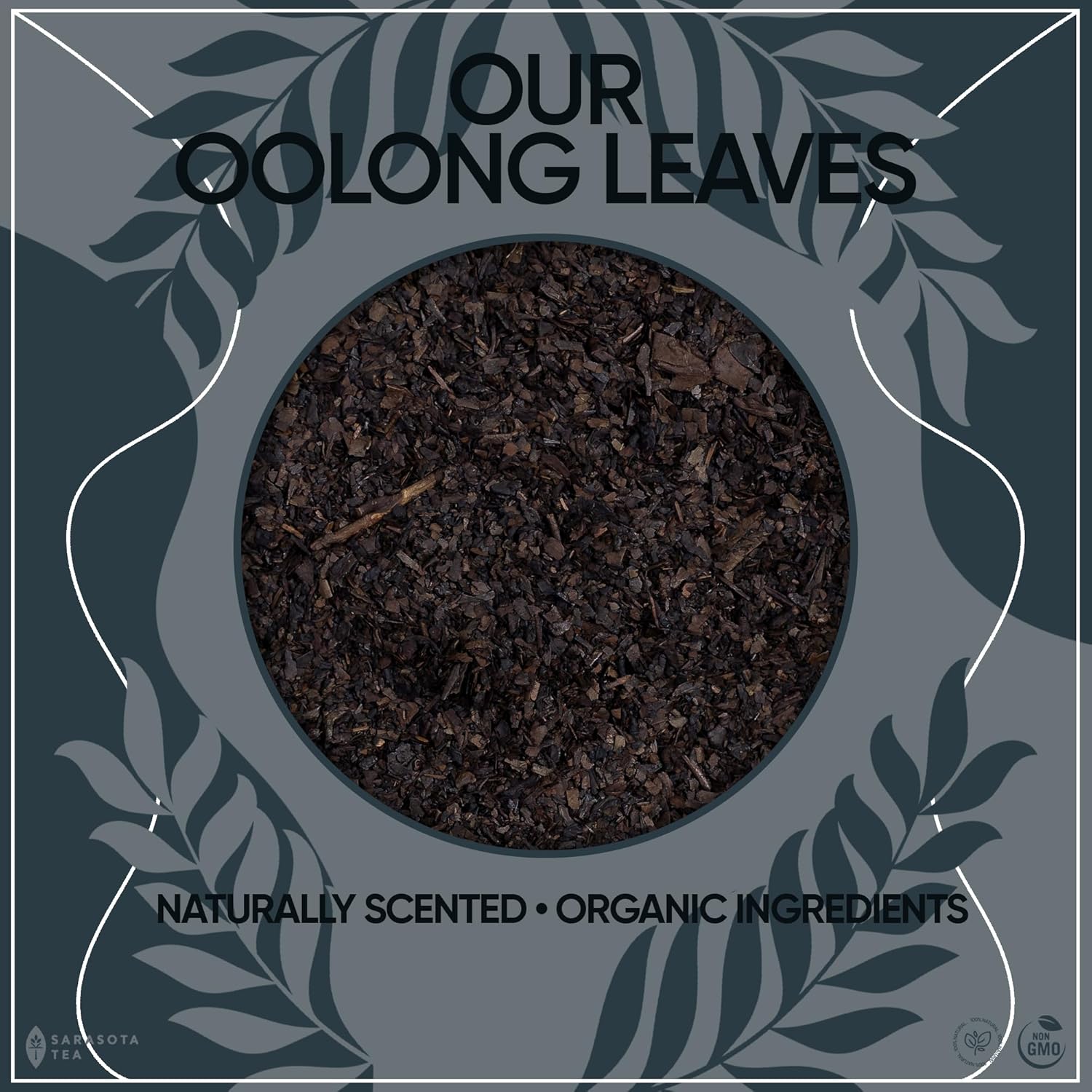 Oolong Tea Loose Leaf 4.4 oz – Premium Chinese Oolong Tea Leaves – Smooth Floral Toasted Flavor – Bulk Loose Leaf – Naturally Caffeinated