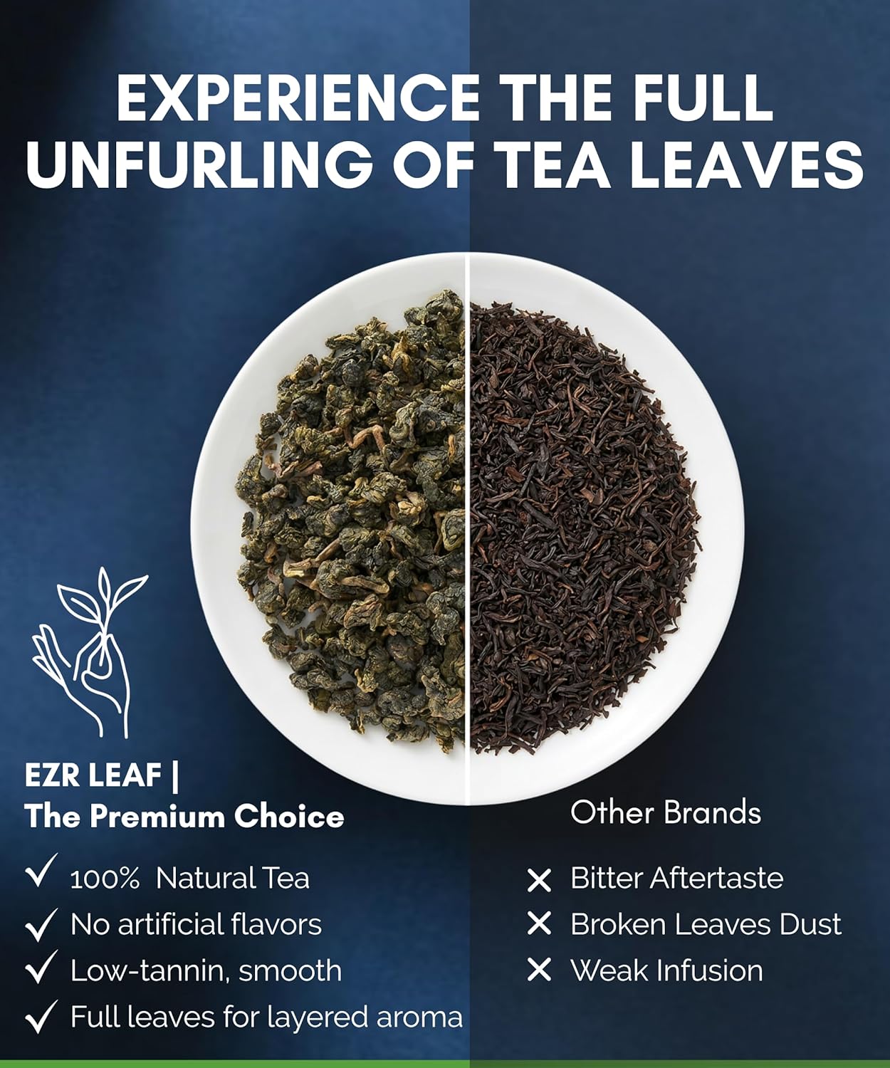 Premium Four Seasons Spring Oolong TeaBags 12 Count - Taiwan Si Ji Chun Whole Leaf Loose Pyramid Tea Bags, Floral Smooth Taste Portable Resealable Pack
