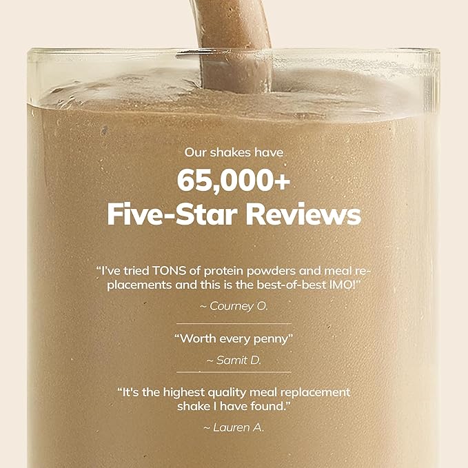 Ka’Chava Whole Body Meal Shake Vanilla – Vegan Protein Powder with 85+ Superfoods & Greens – Plant-Based Meal Replacement with Probiotics & Digestive Enzymes – 5 Sachets Travel Pack (5 Servings)