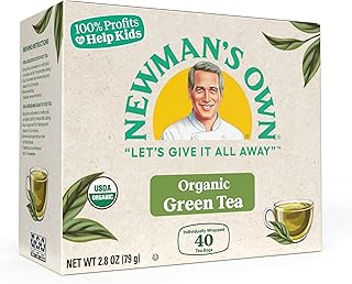 NEWMANS OWN ORGANICS Organic Royal Green Tea, 40 CT