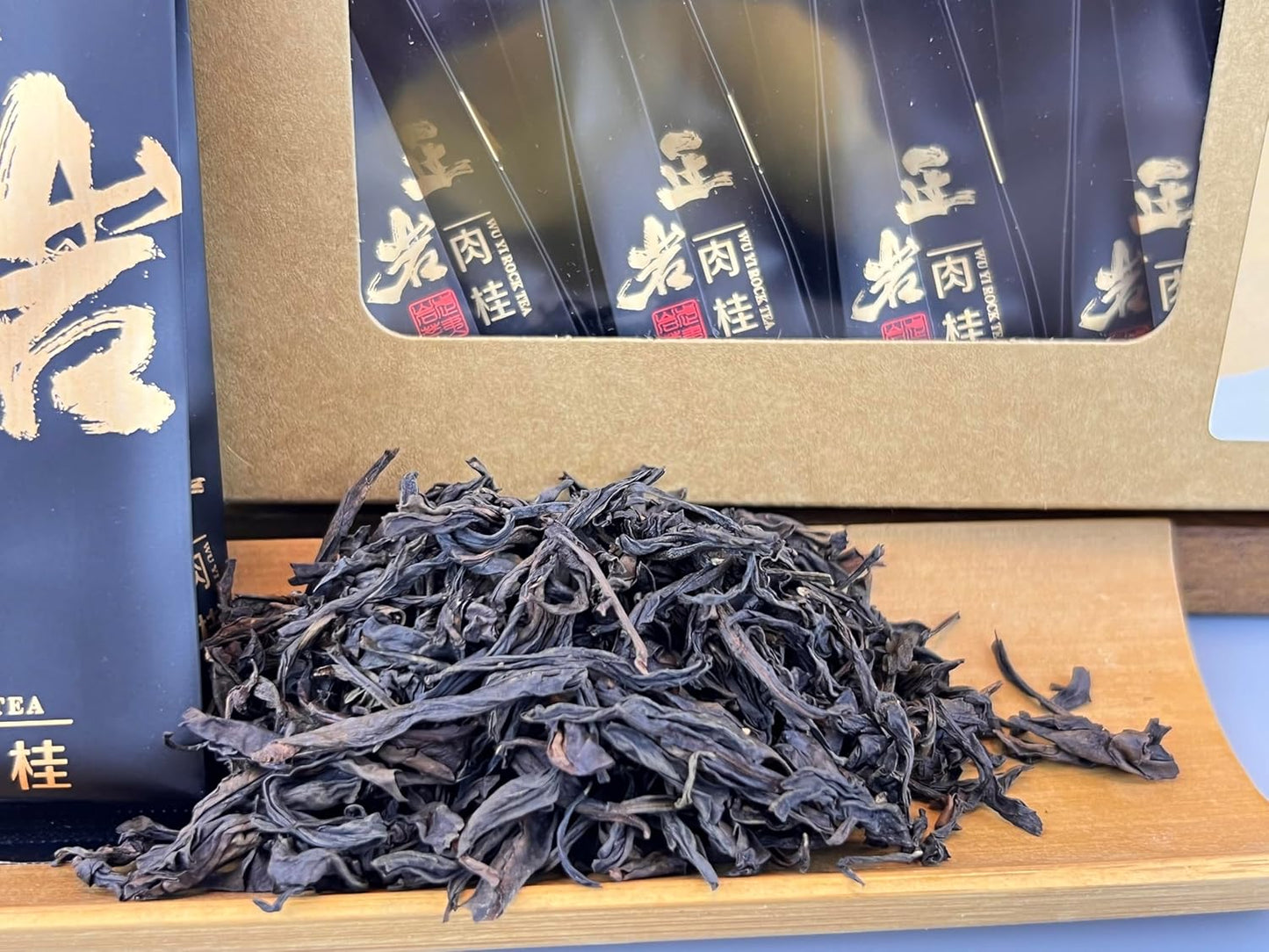 Chinese Oolong Tea 12 Count (Pack of 1)100g Wuyi rock tea (Zheng yan rou gui)