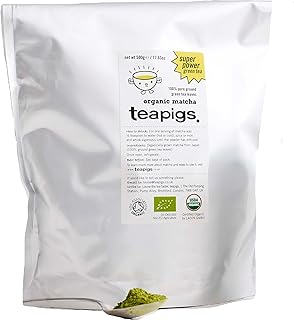 Teapigs Organic Premium Grade Matcha, 500 Gram