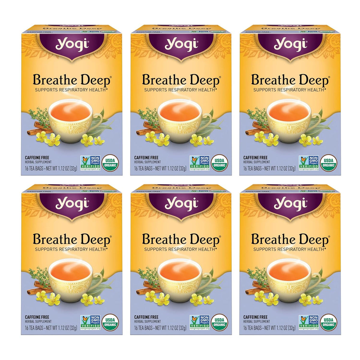 Yogi Breathe Deep Organic Tea