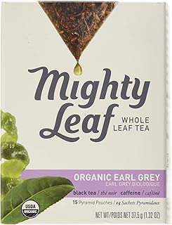 MIGHTY LEAF Organic Earl Grey Tea 15 Ct, 15 CT