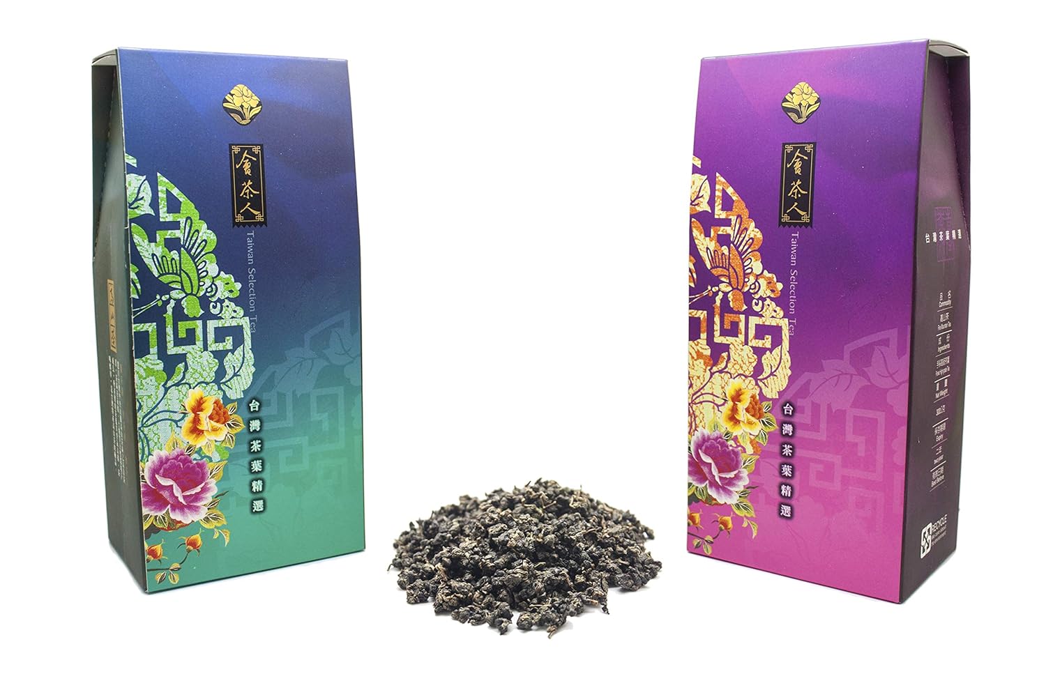 Premium Dong Ding Oolong Loose Tea Leaves Set – 2 x 150G 鹿谷極品凍頂 Taiwan Oolong, Hand-picked Organic Loose Leaves