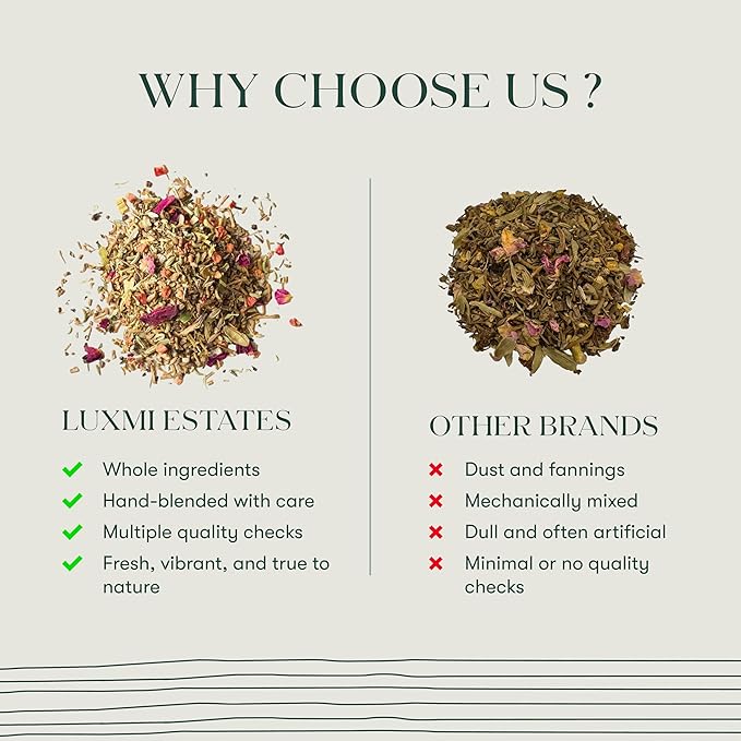 Luxmi Estates Valerian Dream Organic Valerian Root Tea (25 Tea Bags) Caffeine Free Tea Bags For Sleep, Relaxing, Calming, and Stress Relief, With Certified Organic Valerian Root Tea