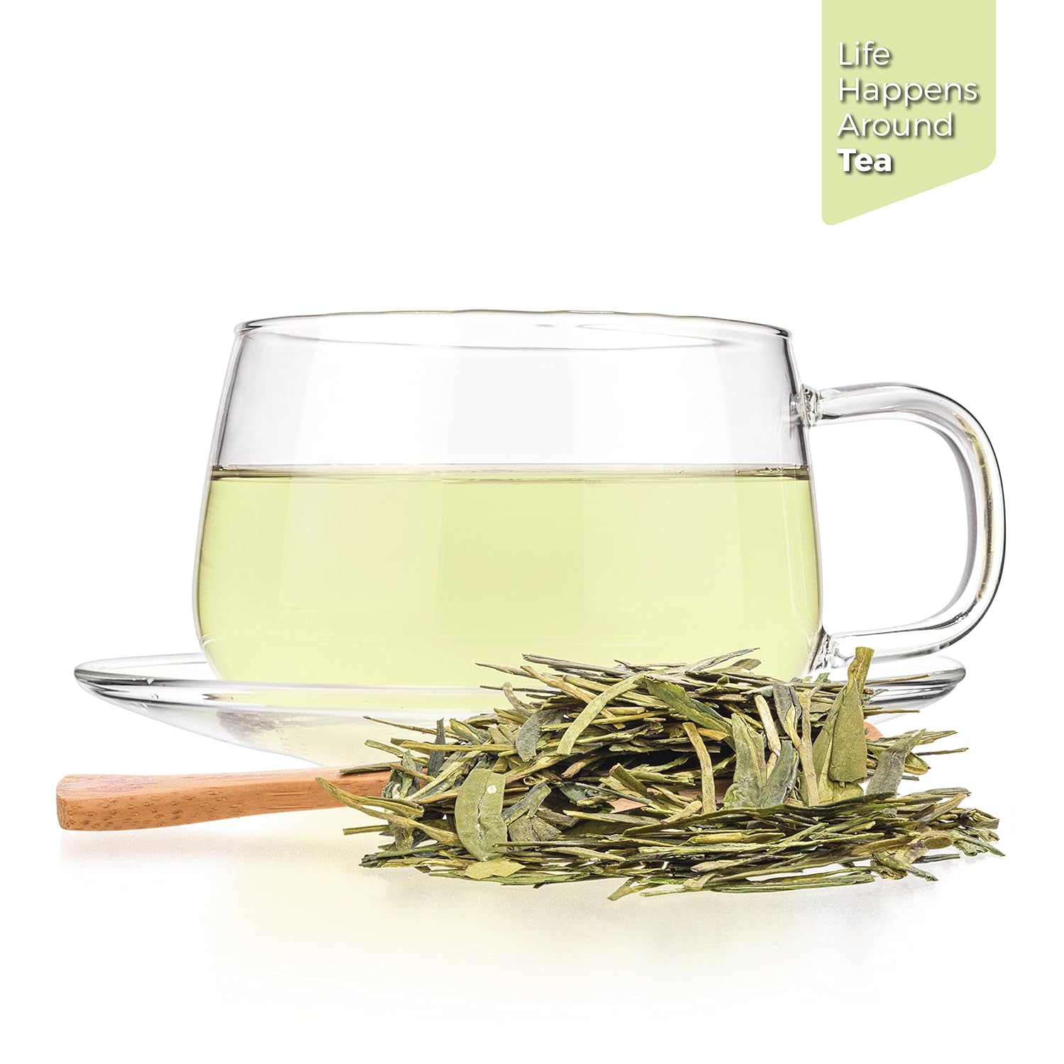 Tealyra - Premium Dragon Well - Long Jing - Green Tea - Famous Chinese Loose Leaf Tea - First Grade - 8-Ounce
