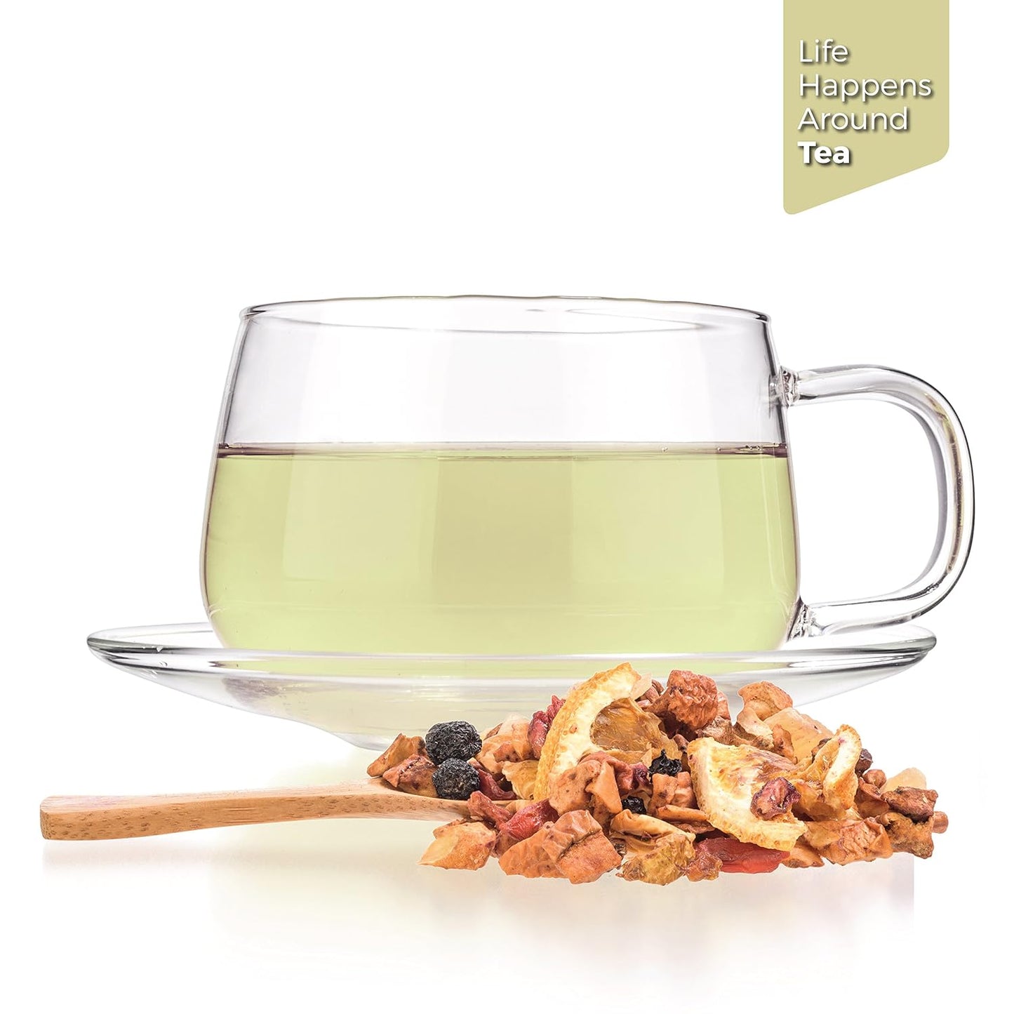 Tealyra - Superfruit Mango - Fruity Herbal Loose Leaf Tea - Goji Berries - Pineapple - Pomegranate - Hot or Iced Drink- Vitamin-Antioxidant-Rich - No Caffeine - 112g (4-ounce)