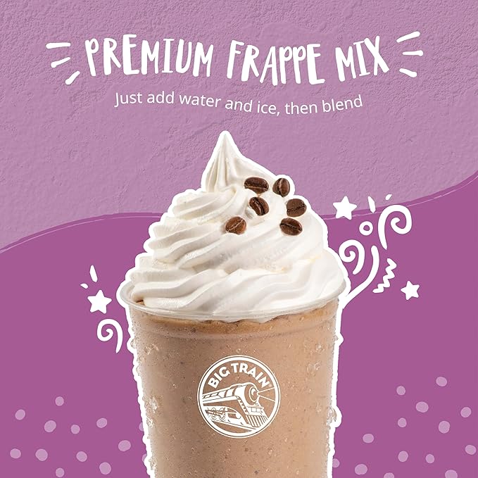 Big Train Chocolate Mint Blended Ice Coffee Beverage Mix, 3.5 Pound (Pack of 1)