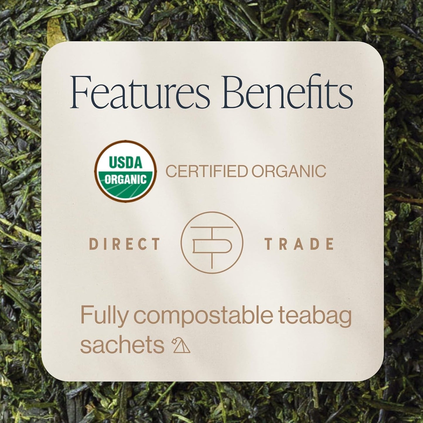 Rishi Tea Sencha Green Tea - Organic Sachet Bags, Caffeinated Japanese Green Tea, Enjoy Hot or Iced - 15 Count (Pack of 1)