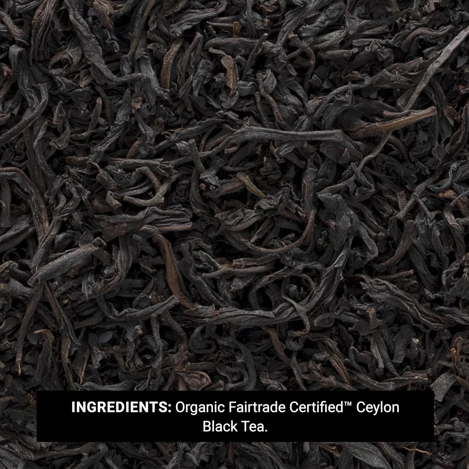 Frontier Co-op Organic Ceylon Black Tea, 1-Pound Bulk, High-Grown Orange Pekoe, Medium-Strong Tea Body, Kosher, Fair Trade