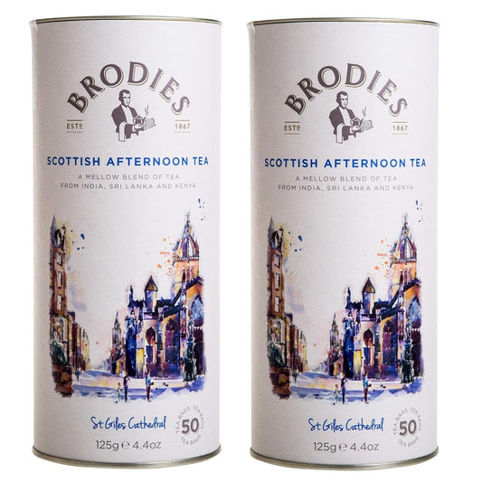 Brodies Estd 1867 Scottish Afternoon Tea 50 Count (Pack of 2)