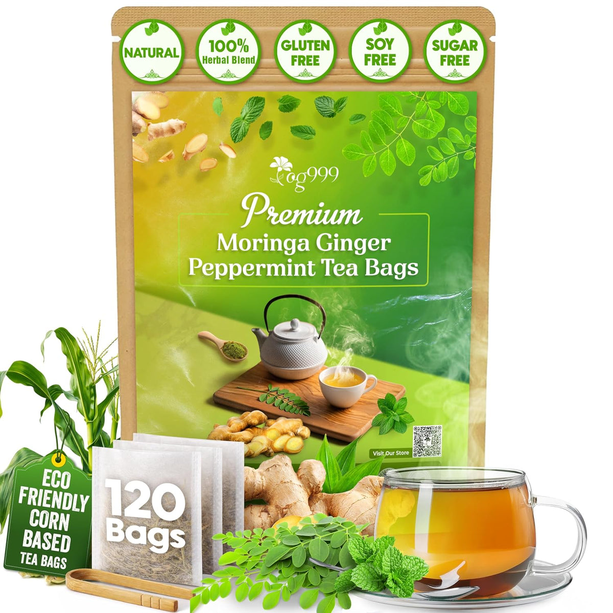 TOG999 Premium Moringa Tea Bags