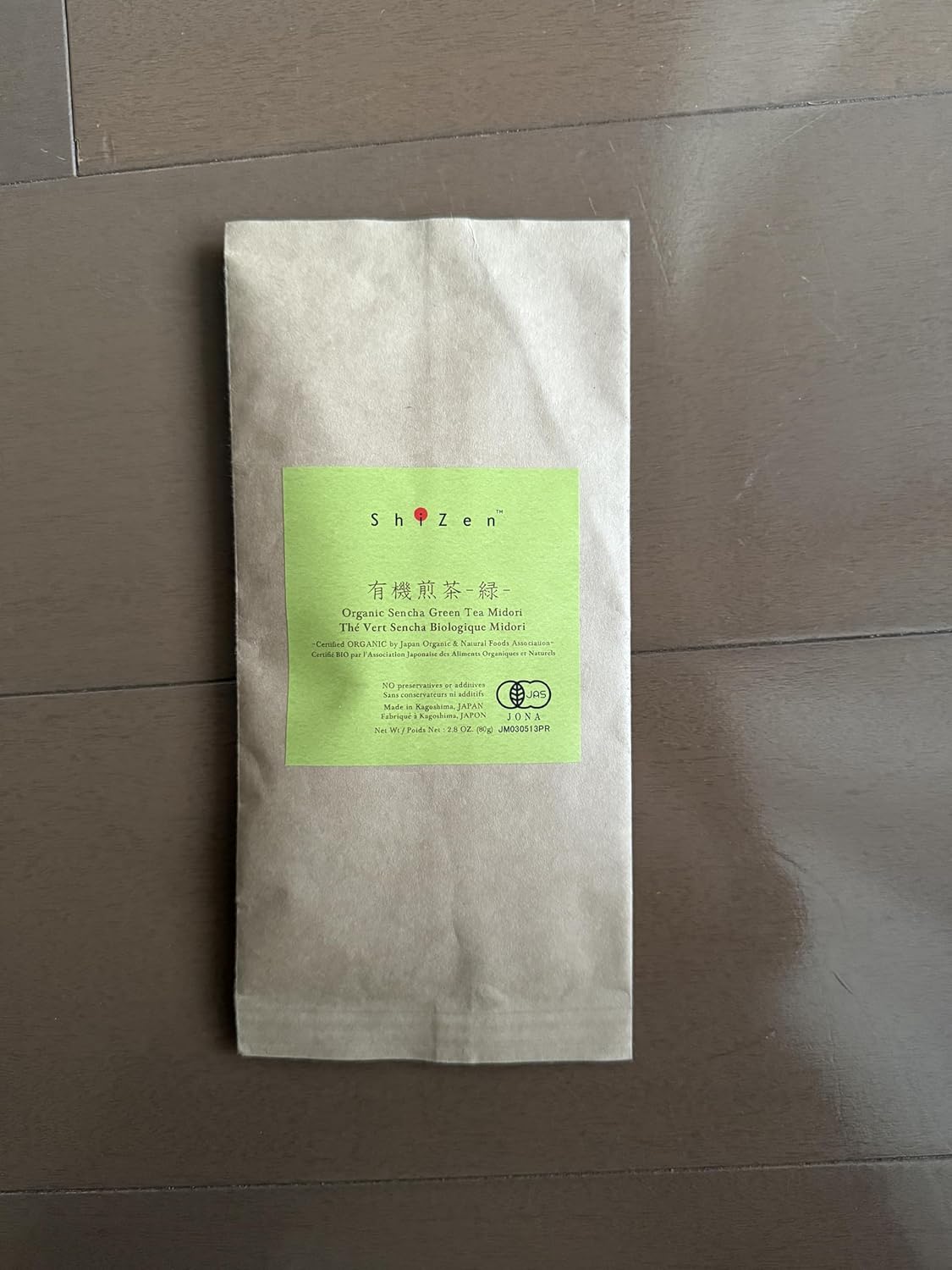 Organic Sencha Green Tea Loose Leaf from Japan - ShiZen Tea (Organic Sencha Classic - Midori 80g)