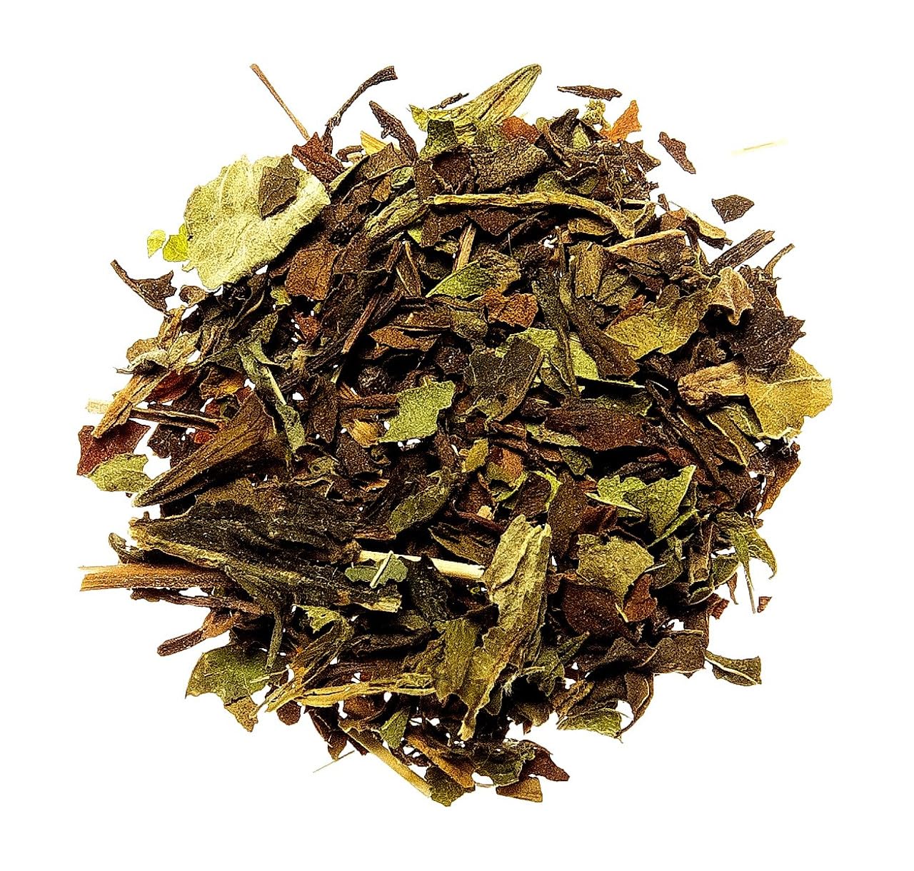 Nelson's Tea Lemon Mint Peppermint Lemongrass Loose Leaf Tea, Sample 0.3 Oz | Spearmint Lemon Verbena Balm • Caffeine Free • Tea • Caffeine Free Loose Leaf Tea • Lemon Mint Peppermint Lemongrass Loose