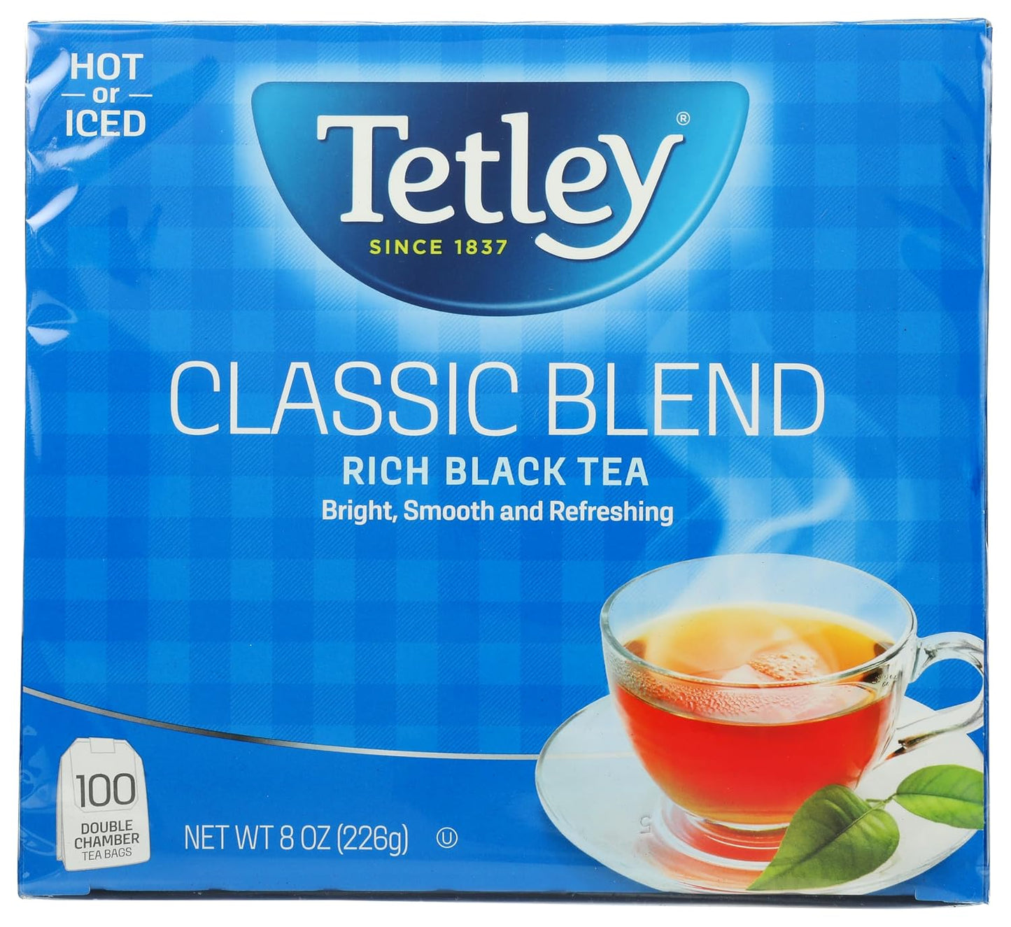 Tetley, Classic Blend Tea Bags, 100 Count