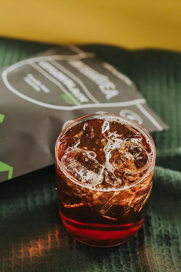 IntegriTEA Ceylon Black Cold Brew Black Tea Bags - 6-Bag Unsweetened Iced Tea Pack for 6 Gallons of Tea - Cold or Hot Brew Organic Iced Black Tea Bags