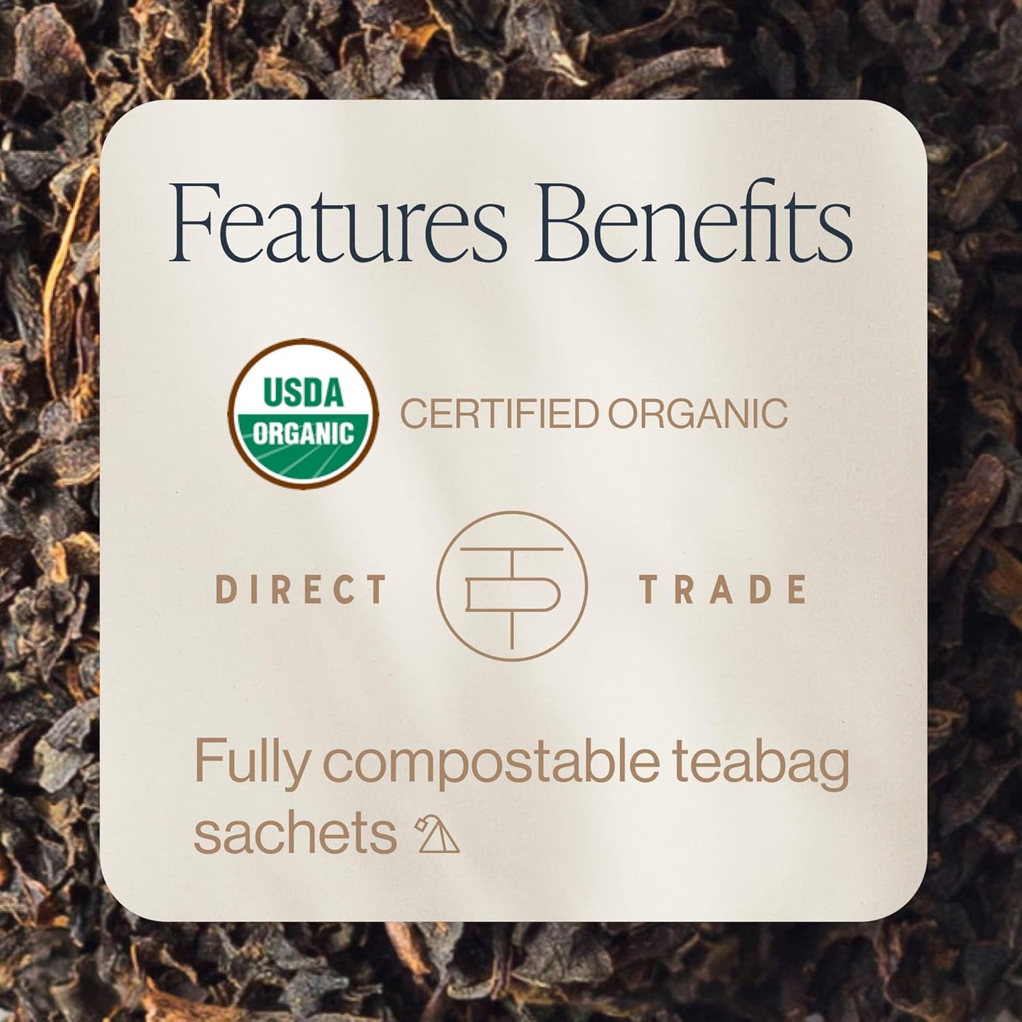 Rishi Tea Earl Grey & English Breakfast Tea - Organic Sachet Tea Bags, Certified Kosher Pure Black Tea Bundle - 50 Count (Pack of 2)