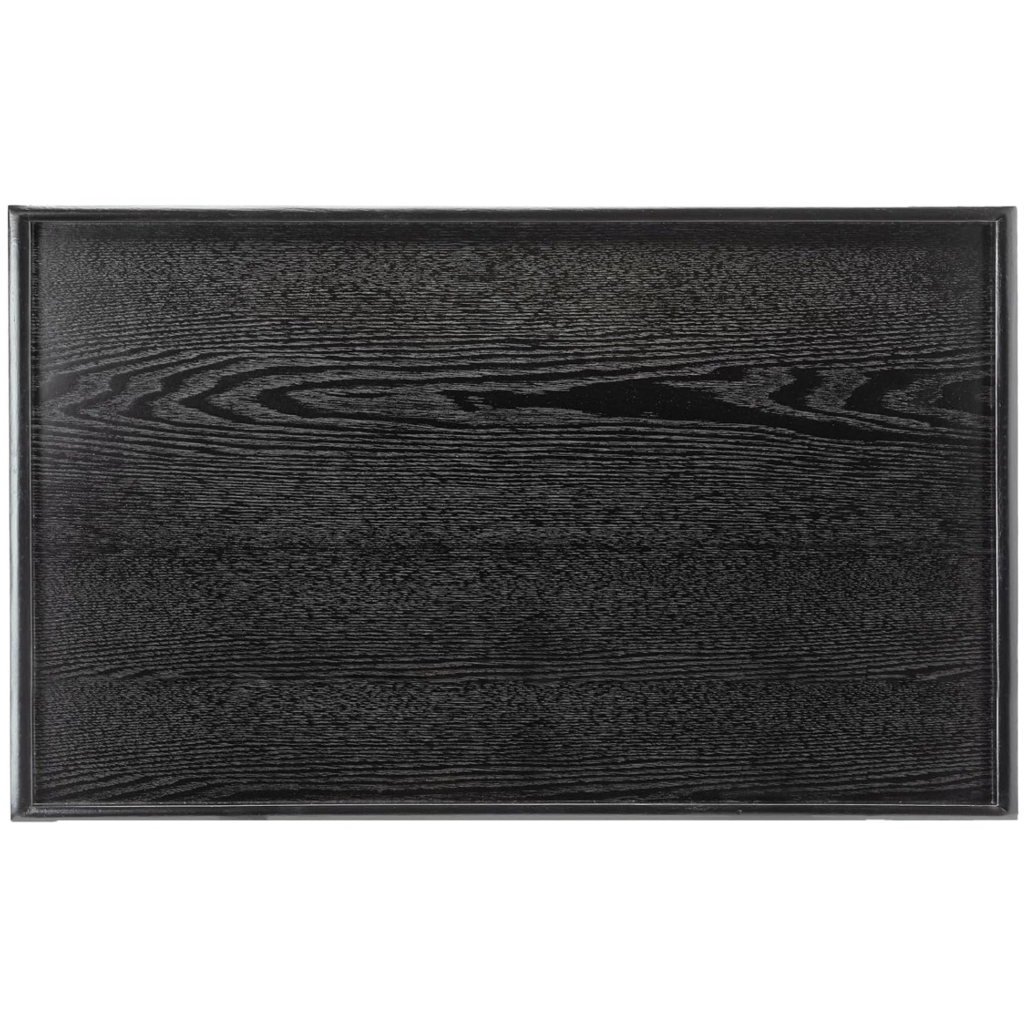 32 x 20 Inches Extra Large Solid Wood Serving Tray for Tea Coffee Table Snack Food Meals Serving Plate Kitchen Party Bar Breakfast Server with Raised