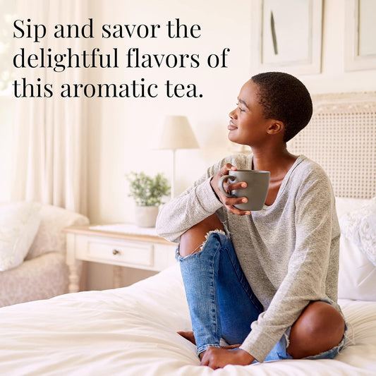 The Republic of Tea Earl Greyer Black Tea, Naturally Caffeinated, 50 Count | Made for morning or afternoon. Brisk and full-bodied with notes of bright bergamot and lively citrus. Gluten Free &amp; Non-GMO.