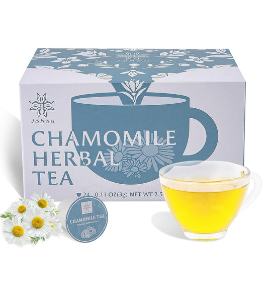 Johou Chamomile Herbal Tea Pods for K-Cup Brewer