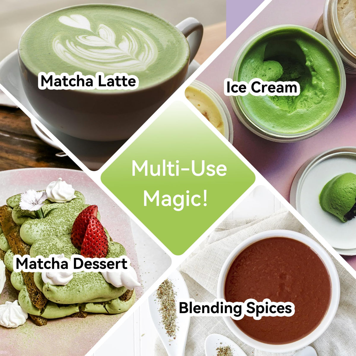 SHONMISEN Bamboo Matcha Whisk, 120prong（80+80tines） Traditional Japanese Chasen for green Tea,Handcrafted Matcha Stirrer Wisk