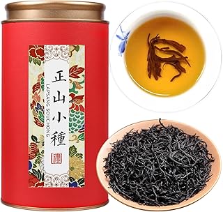 CHADUO Lapsang Souchong Tea Loose Leaf Premium ZhengShanXiaoZhong Black Tea Leaves From Fujian Wuyi Mountain 5.29/150g No Smoked Natural Floral And Fruity Aroma 正山小种 红茶