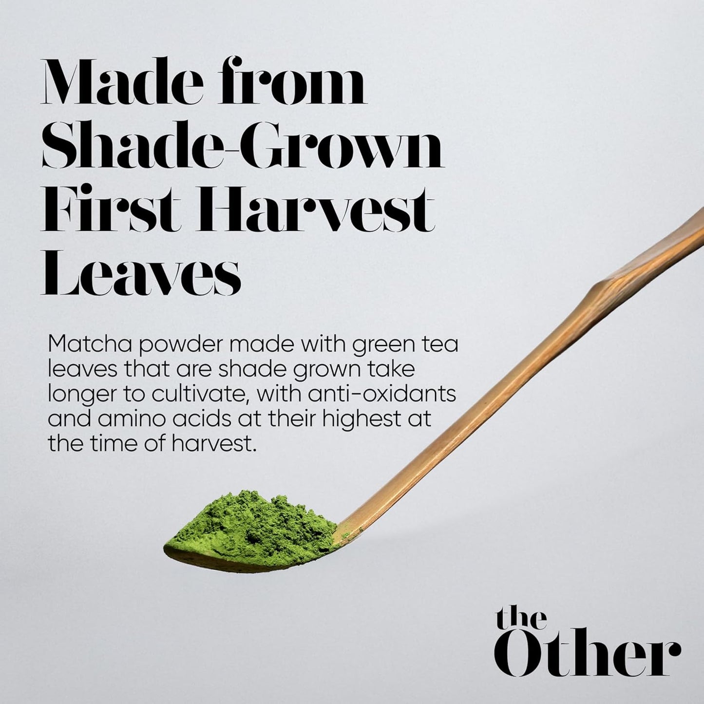 TheOther Matcha Powder Ceremonial Grade Matcha Powder - Japanese Matcha Powder Master’s Blend - Premium Green Tea Teal Tin - 25g