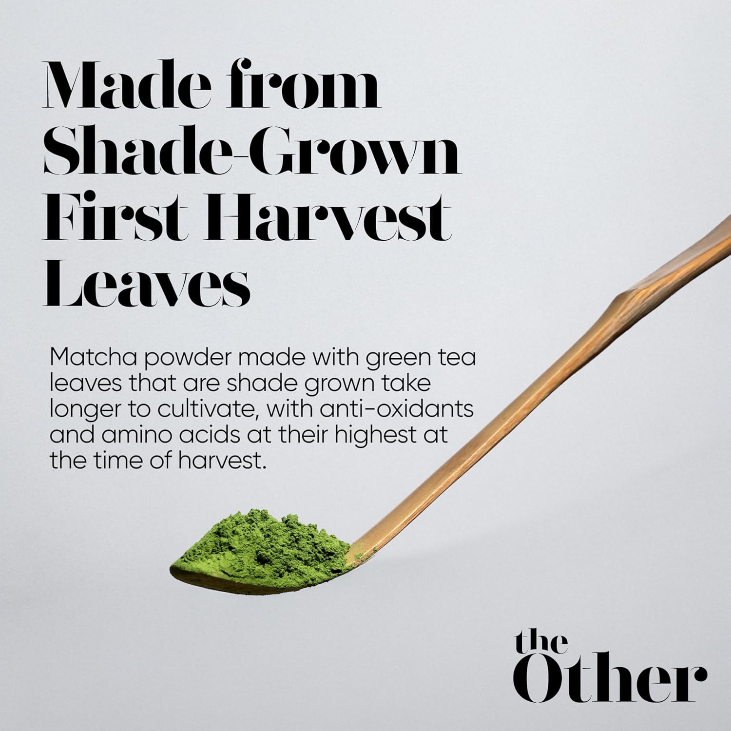 TheOther Matcha Powder Ceremonial Grade Matcha Powder - Japanese Matcha Powder Master’s Blend - Premium Green Tea Teal Tin - 25g