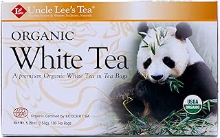 Organic White Tea 100 Bags
