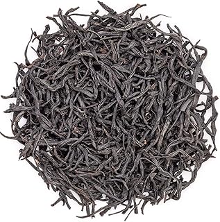 Oriarm Lapsang Souchong Lightly Smoked Black Tea Loose Leaf - Wuyi Mountains Black Tea Zheng Shan Xiao Zhong from Fujian China - 225g Ziplock Resealable Bag