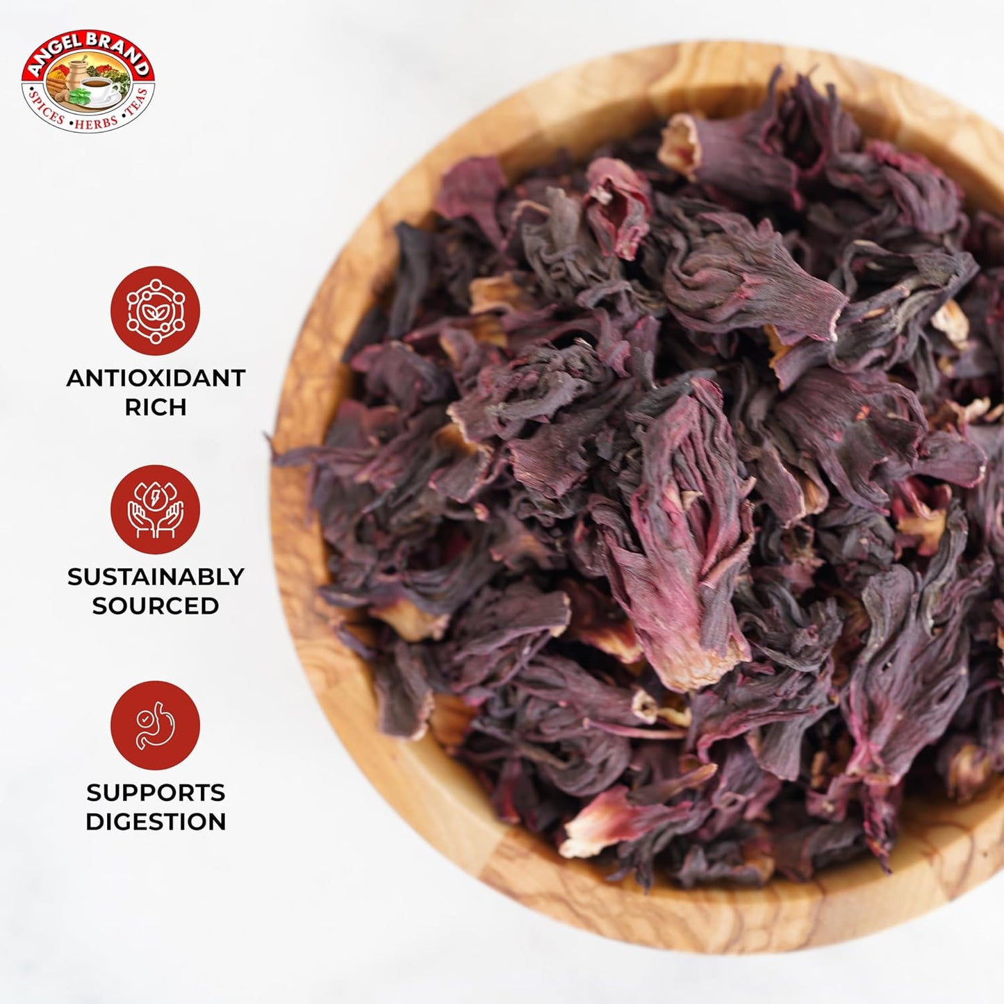 Dried Sorrel Hibiscus Flowers | 4.5 oz | 2 Pack | For Refreshing Tea | Discover the goodness of Sorrel hibiscus tea leaves. Our dried