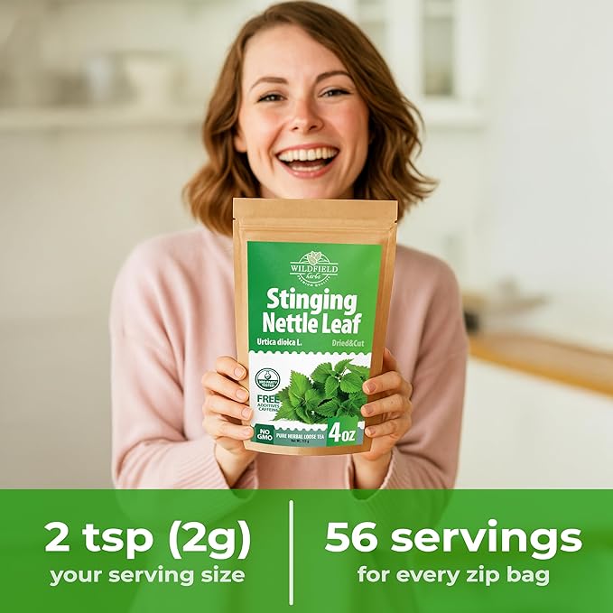 4 oz. Nettle Root Dried Stinging Herbal Tea - 113g Stinging Nettle Root Herb Tea Raíz De Ortiga