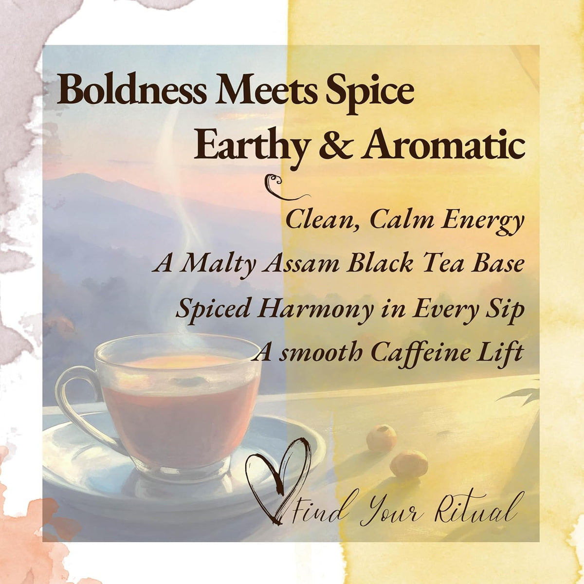 Sattva Tea Co | Assam Masala Chai | 200g/7oz Loose Leaf (Makes 40+ Cups) | Spiced Chai Tea Blend with Ginger, Cardamom, Bay Leaf, and Clove | Sustainably Sourced, Vegan &amp; Microplastics-Free