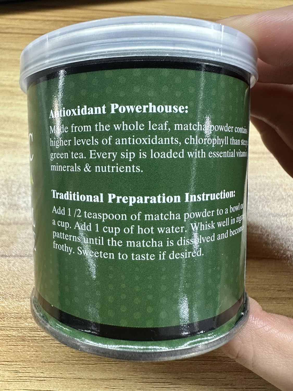 GMA Ceremonial Grade Matcha Green Tea Powder 2.46 oz-Highquality ceremonial matcha powder-For direct brewing and drinking