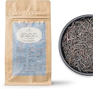 Prime Tea - Ceylon OPI Kenilworth - Black Loose Leaf Tea - 8oz 100% Organic, Pure Unblended, Single Origin, Hand Picked. Famous Quality, Pleasant Flavor, Slightly Tangy, Aromatic Cup with Bright Color (Ceylon OPI Kenilworth, 8 Ounce)