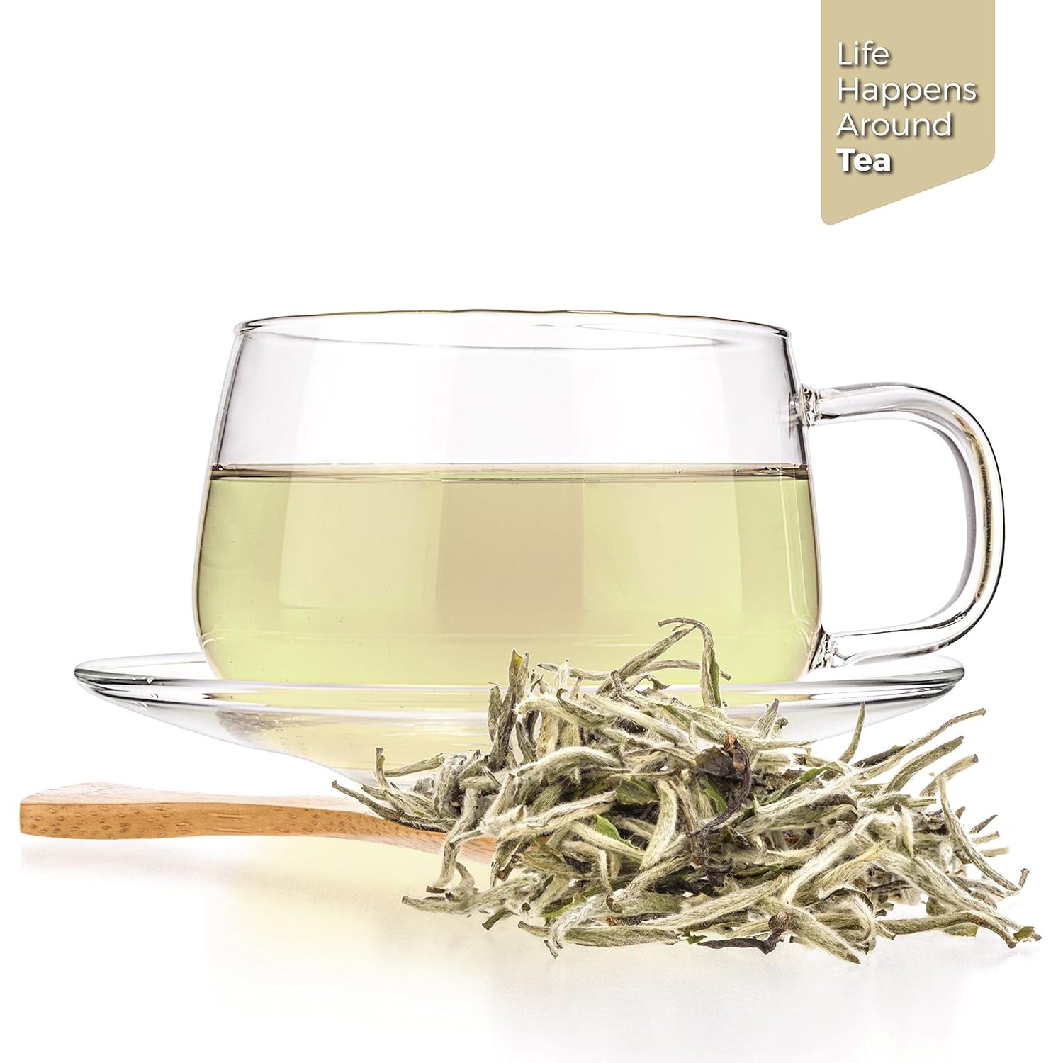 Tealyra - Premium White Silver Needle Tea - Bai Hao Yinzhen - Organically Grown in Fujian China - Superior Chinese Silver Tip White Tea - Loose Leaf Tea - Caffeine Level Low - 110g (4-ounce)
