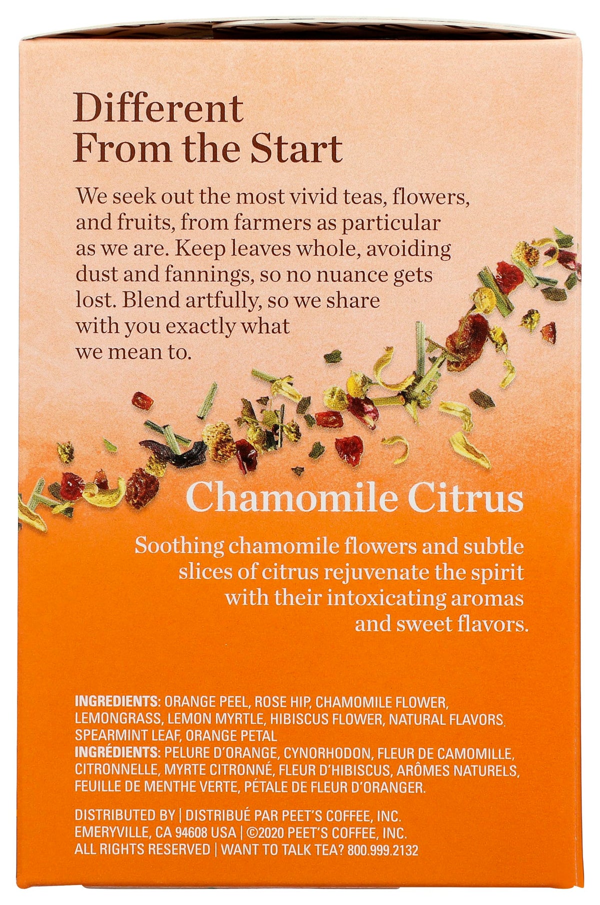 Mighty Leaf Tea Chamomile Citrus Tea, 15 Tea Bags