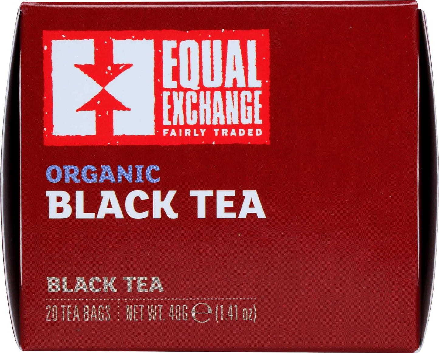 Equal Exchange, Tea Black Organic, 20 Count