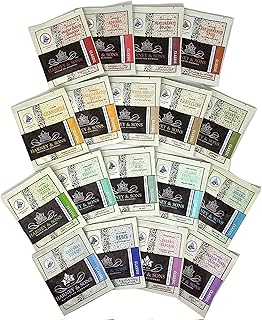 Harney & Sons Tea Gift Box Assorted Classic Tea Sachet Sampler Bundle 18 Count - Great for Birthday, Hostess and Co-worker Gifts