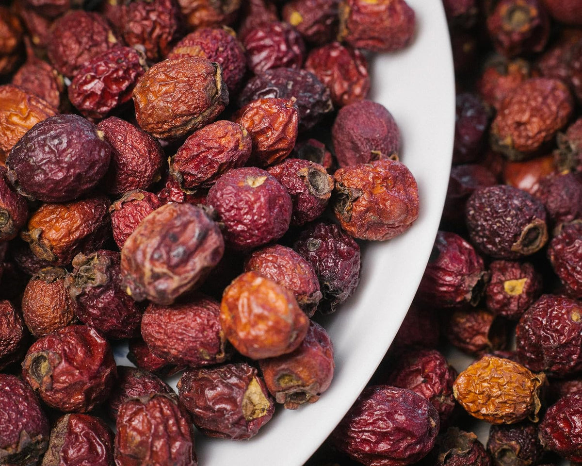 Organic Hawthorn Berries 8oz. - Hawthorne Tea Loose Leaf for Heart Health
